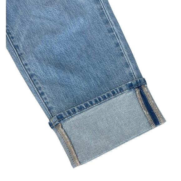 Talbots Everyday Relaxed Jean Cuffed Selene Wash Size 10 Petite Classic Casual - Picture 7 of 14